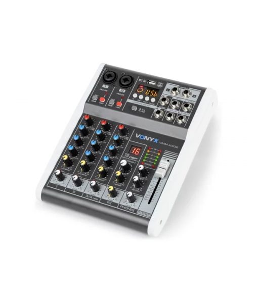 vonyx vmm-K402 MUSMIX 4CH / BT / ECHO / USB REC
