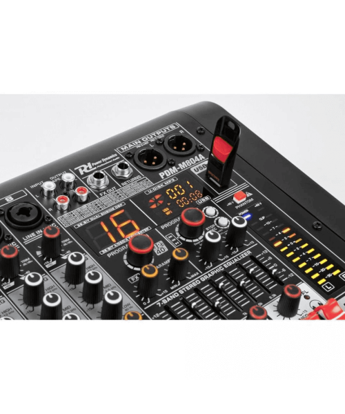 Power Dynamics PDM-M804A Music Mix 8CH.16DSP / BT / MP