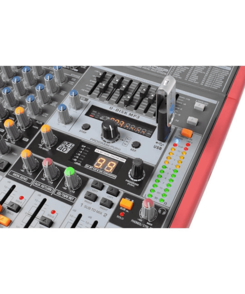 Power Dynamics PDM-S1203 Stage Mixer 12CH DSP / MP3