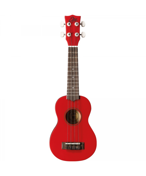 Eko Uku first Ukulele soprano red