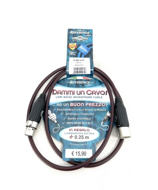 REFERENCE Give me an XLRM / XLRF cable 1, 25mt