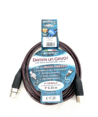 REFERENCE Give me a 2.25mt xlrm / xlrf cable