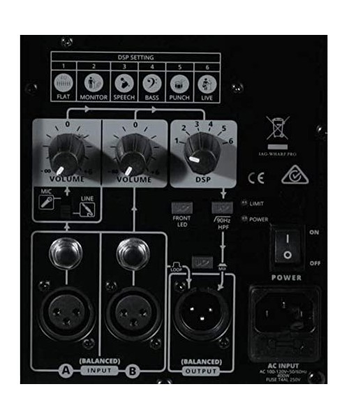 Wharfedale pro titan ax 12 active black