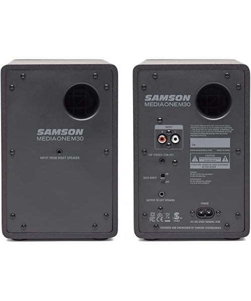 Samson MEDIAONE M30 - Coppia Monitor Attivi Studio - 1 x 3''