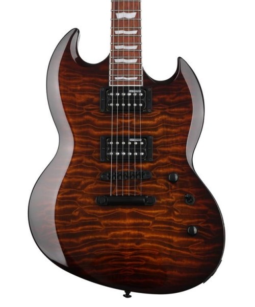 LTD LTD VIPER-256 - DARK BROWN SUNBURST