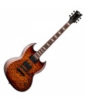 LTD LTD VIPER-256 - DARK BROWN SUNBURST