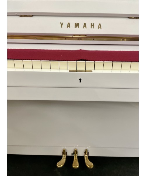 PIANOFORTE VERTICALE YAMAHA MOD.U1 BIANCO LUCIDO