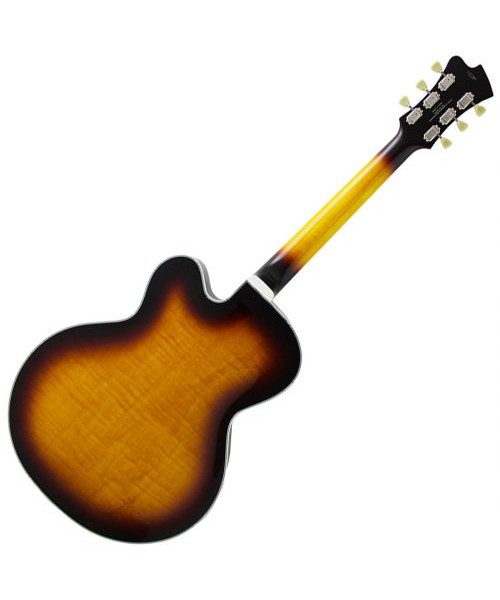 FGN Masterfield Full Acoustic MFA-HH/JB - Jazz Burst - c/astuccio