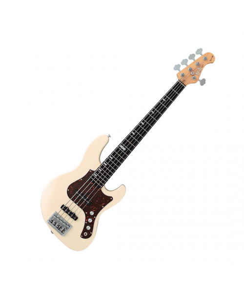 FGN Expert Mighty Jazz EMJ5-To-R / awhq - 5 strings - Antique White - c / carton