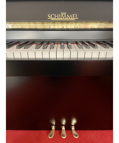 PIANOFORTE VERTICALE SHIMMEL MOD. MODERN NERO LUCIDO