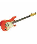 Eko Aire Relic Fiesta Red - Electric guitar | Piazzo