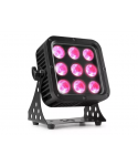 Beamz starcolor72  9x8w ip65 rgbw