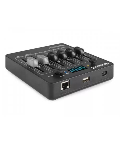 Beamz dmx65w dmx batt. controller 6 fader