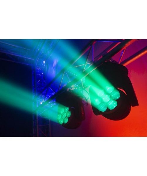 Beamz MHL740 MOV HEAD ZOOM 7x40W 2pcs FC