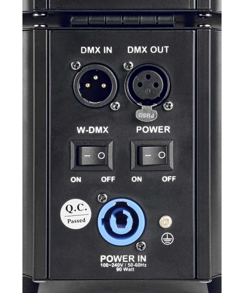 Beamz bbp60 9x12w 6in1 uplight set 6pc fc 