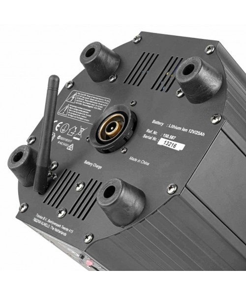 Beamz BBP60 9x12W 6in1 Uplight Set 6pc FC 