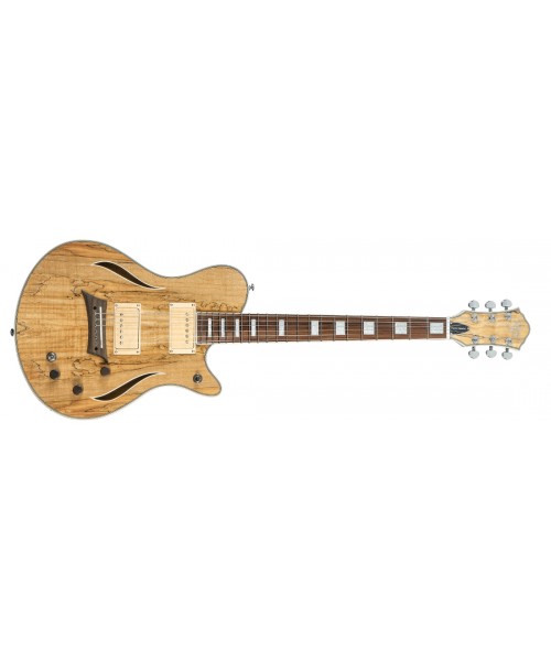 MICHAEL KELLY Hybrid Special - Electric / acoustic hybrid guitar - Spalted Maple