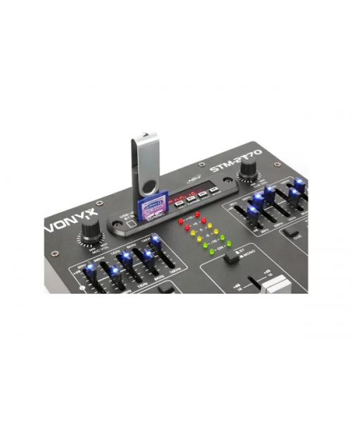 vonyx stm-2270 mixer 4ch/eff/mp3/bt