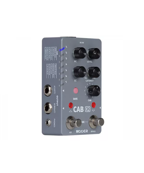 MOOER CAB X2 STEREO PEDAL