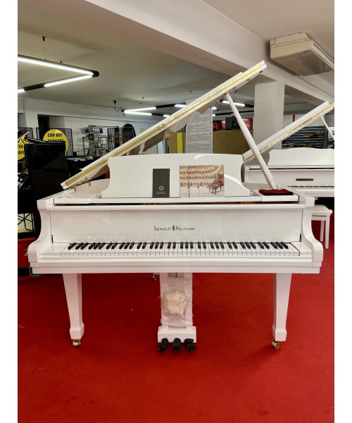 Half-tail piano SCHULZE POLLMANN MoD. SU148H glossy white
