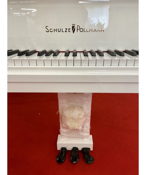 Half-tail piano SCHULZE POLLMANN MoD. SU148H glossy white