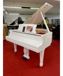 PIANOFORTE A MEZZA CODA SCHULZE POLLMANN MOD. SU148H BIANCO LUCIDO
