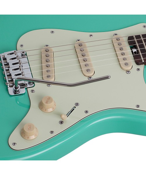 SCHECTER NICK JOHNSTON SIGNATURE SSS-AGREEN