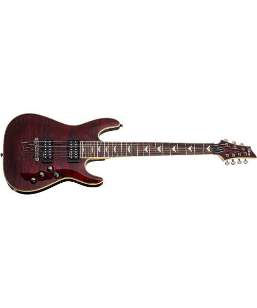 SCHECTER OMEN EXTREME 7 BLACK CHERRY