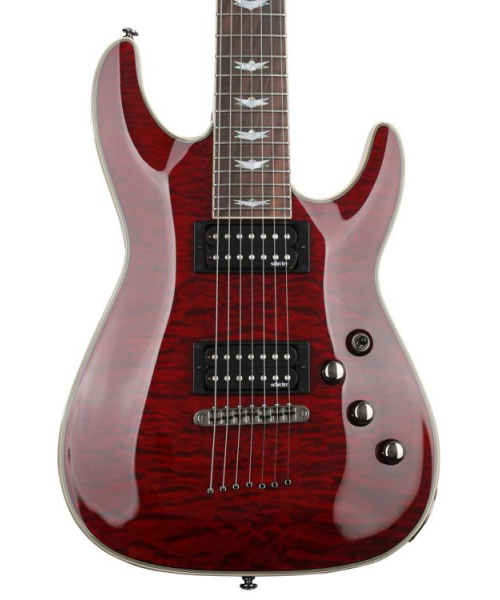 SCHECTER OMEN EXTREME 7 BLACK CHERRY