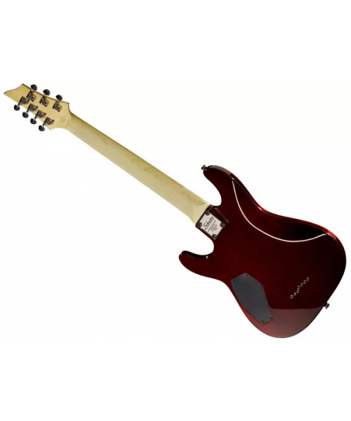 SCHECTER OMEN EXTREME 7 BLACK CHERRY