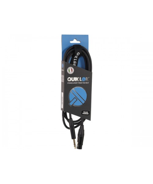 Quik Lok Itst / FJS-3 B XLR female / stereo jack