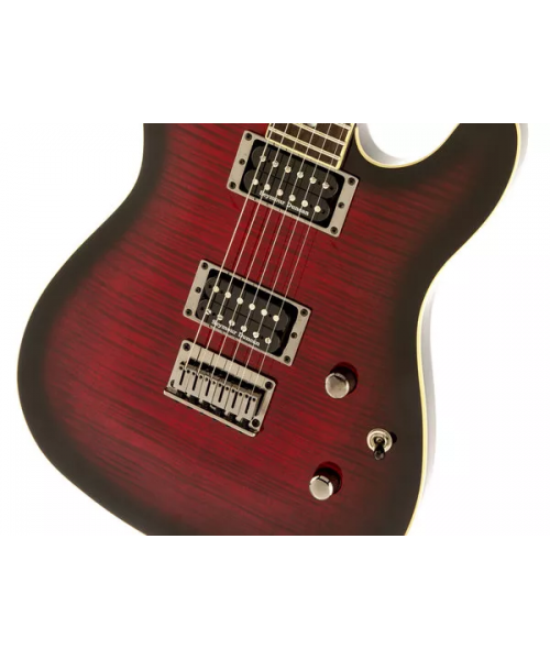 FENDER SPECIAL EDITION CUSTOM TELECASTER FMT HH LRL BLACK CHERRY BURST