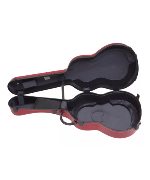 BAM 8002SRG Classic Case "for Classical Guitar - POMEGRANATE RED "