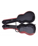 BAM 8002SRG Classic Case "for Classical Guitar - POMEGRANATE RED "