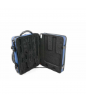 BAM 3028SM CUSTODIA TREKKING" PER  2 CLARINETTI (SIB LA)  - BLUE"