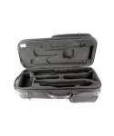BAM 3025SN trekking case "for low clarinet descending to the MIB - Black "
