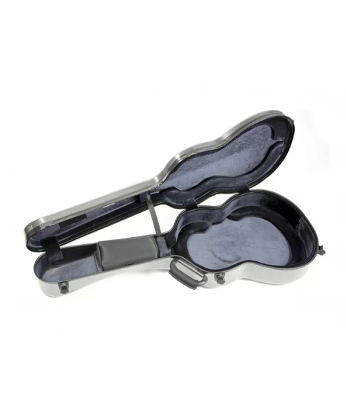 BAM 8002XLSC HIGHTECH CASE "FOR CLASSIC GUITAR - Silver Carbon "