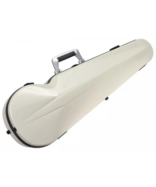 BAM SUP2002XLWN CUSTODIA HIGHTECH" SUPREME ICE CONTOURED IN POLICARBONATO PER VIOLINO - WHITE - BLACK VERSION"