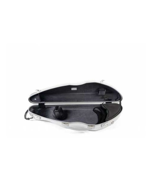 BAM DEF2000XLA CUSTODIA HIGHTECH" LA DEFENSE SLIM PER VIOLINO - BRUSHED ALUMINUM"