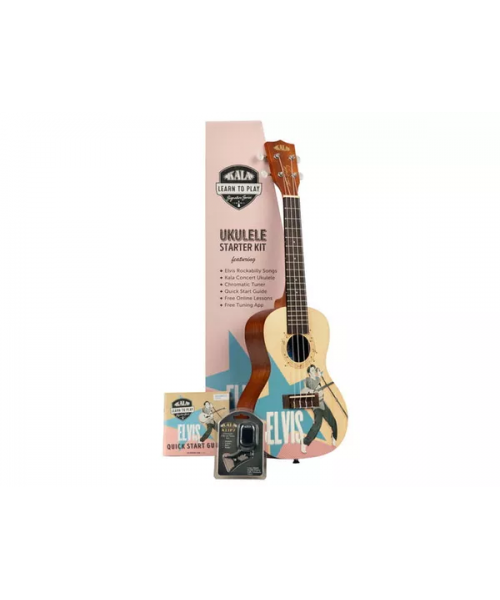 Kala KALA-LTP-C-ERB - Ukulele concerto Elvis Rockabilly