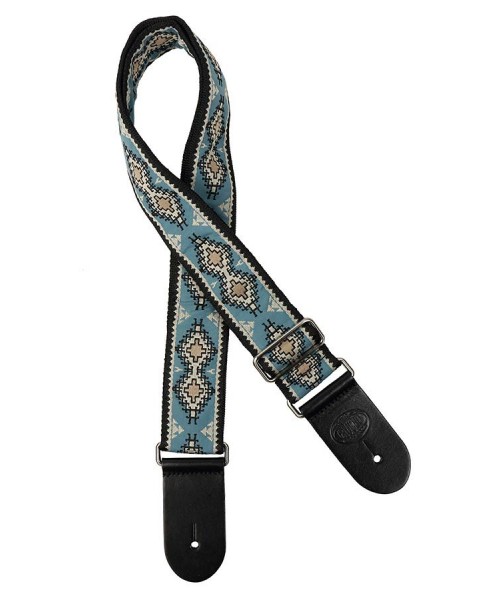 GAUCHO TRACOLLA PER CHITARRA, IN TESSUTO JACQUARD, MULTICOLOR