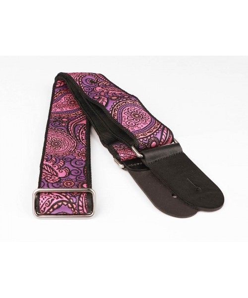 GAUCHO Guitar shoulder strap, in jacquard fabric, multicolor