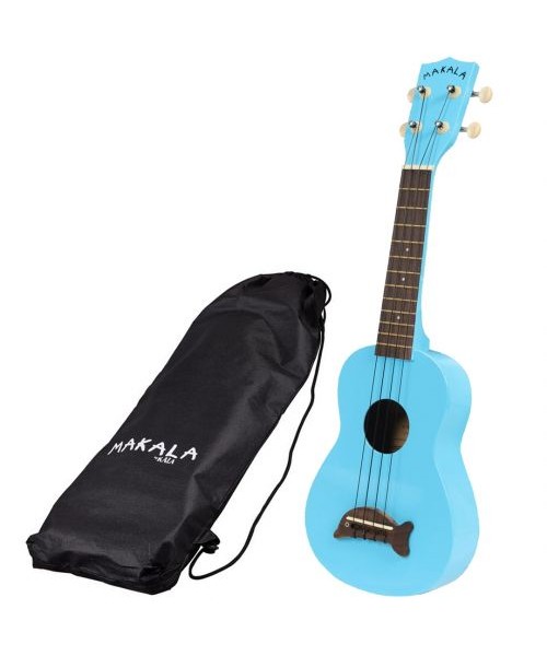 Kala MK-Sd / lbl - Ukulele soprano dolphin - Light Blue