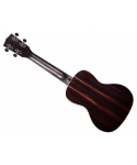 KALA Ka-Eby-C - Ukulele concert striped ebony - C / bag