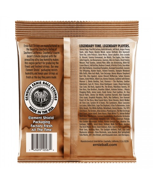 ERNIE BALL 2145 Earthwood Custom Light Phosphore Bronze