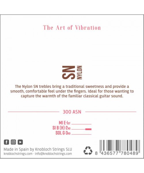 KNOBLOCH ACTIVES SN TREBLE MEDIUM 300ASN