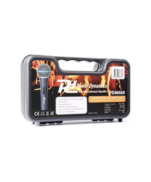 power Dynamics PDM660 CONDENSOR MICROPHONE SPEECH