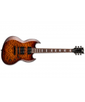 LTD LTD VIPER-256 - DARK BROWN SUNBURST