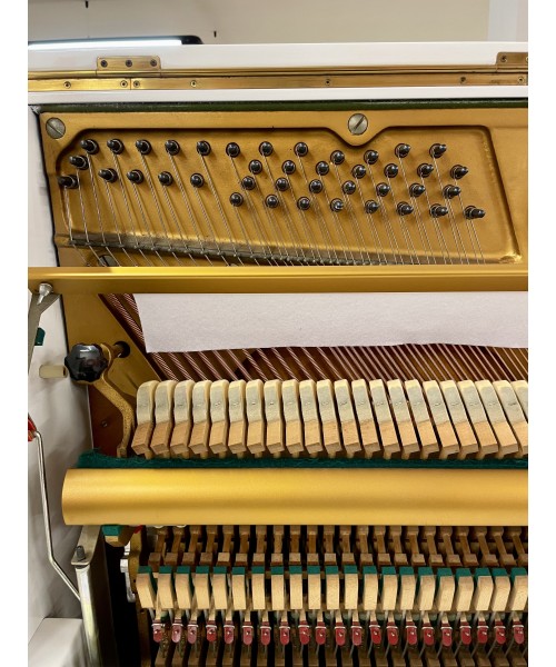 PIANOFORTE VERTICALE YAMAHA MOD. U2 BIANCO LUCIDO