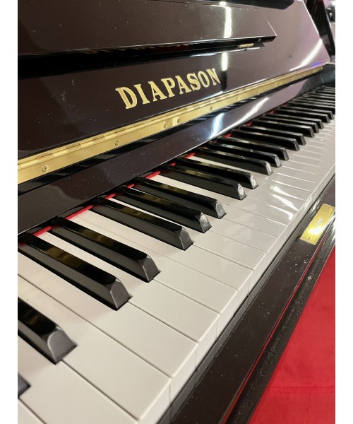 PIANOFORTE VERTICALE DIAPASON NERO LUCIDO